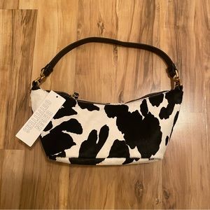 NWT Urban Outfitters Cow Print Shoulder Bag